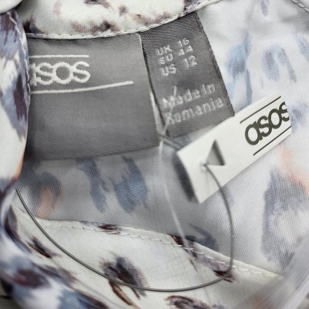ASOS Backless Peplum Blouse - Picture 13 of 14